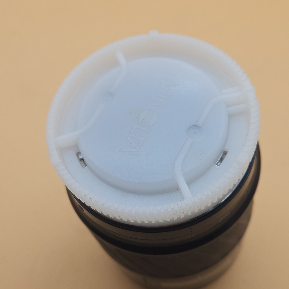 Minolta Camera Lens 70-210mm 1:4.5 AF Zoom Lens Caps - Picture 6 of 7